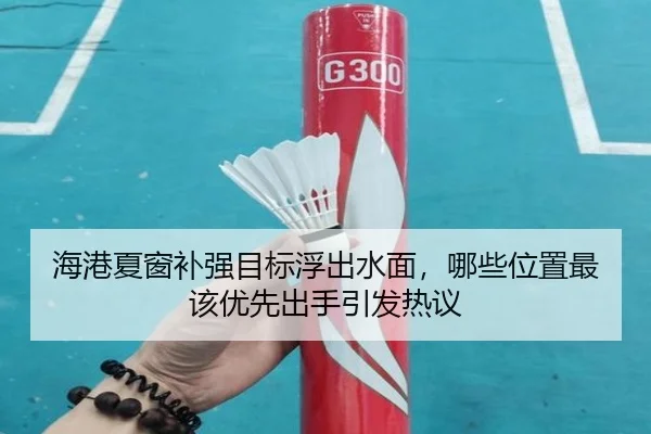 海港夏窗补强目标浮出水面，哪些位置最该优先出手引发热议 - WL SPORTS